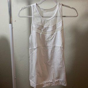 Aurique Women's White Sports Vest Tank Top S NIB